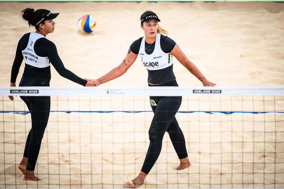 Thamela e Vic lideram o ranking mundial de vôlei de praia