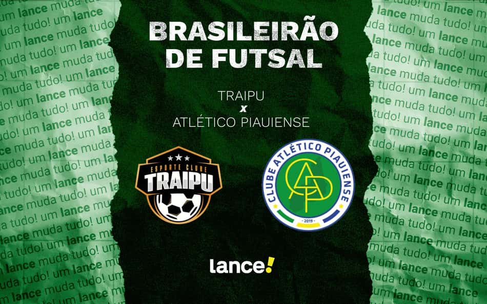 Traipu x Atlético Piauiense: onde assistir, horário e escalações da final do Brasileirão de Futsal