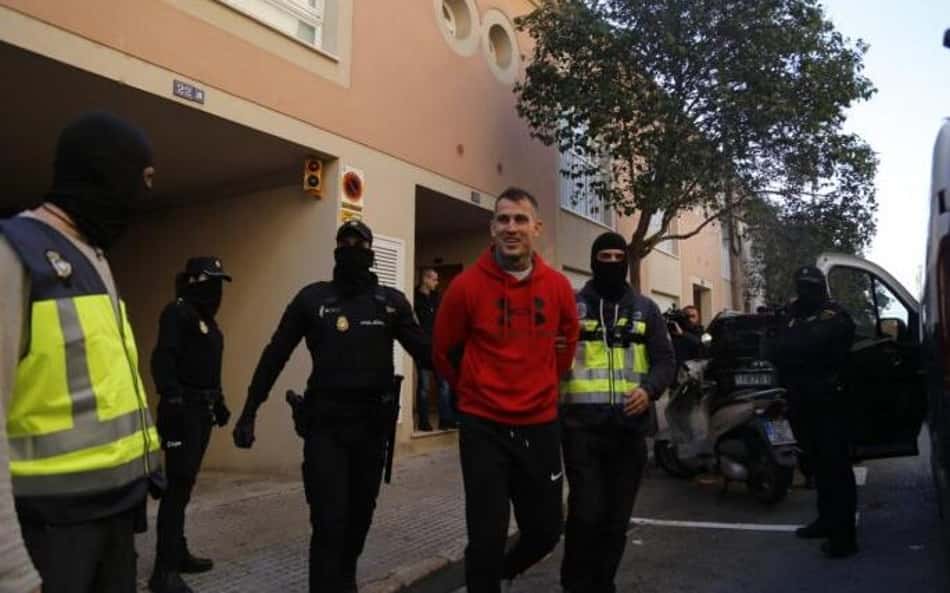 Filho de ex-jogador de La Liga é preso por tráfico de drogas