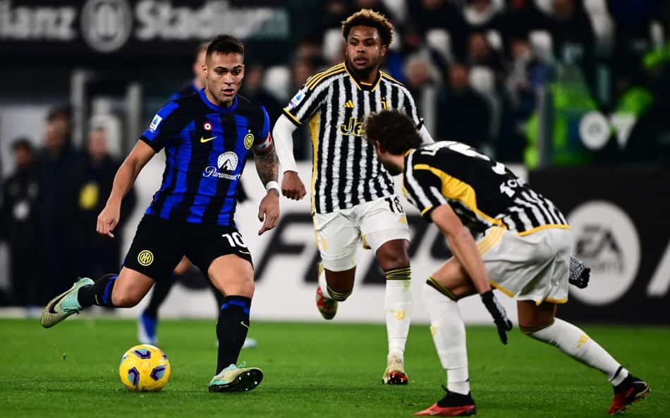 Inter de Milão e Juventus ficaram no empate, pelo Campeonato Italiano (Foto: MARCO BERTORELLO / AFP)