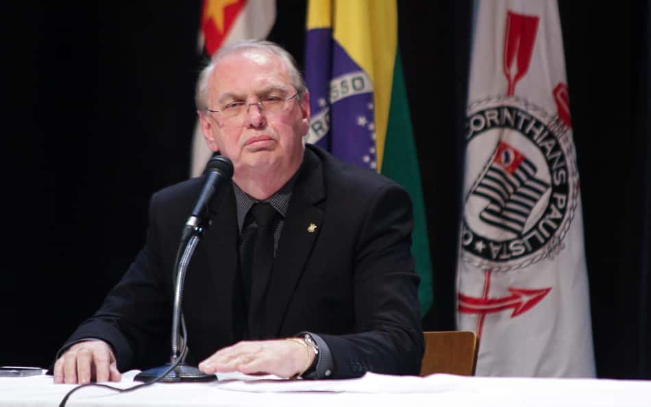 Osmar Stabile, presidente do Corinthians (Foto: Vinicius Nunes/Agência F8/Gazeta Press)