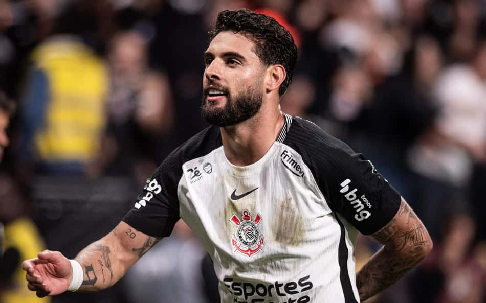 Yuri Alberto marcou dois gols no clássico (Foto: Guilherme Veiga/PxImages/GazetaPress)