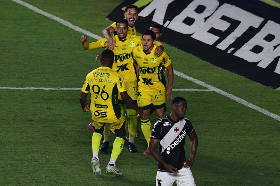Mirassol foi direto à fase de grupos da Libertadores ao bater o Vasco (Foto: PETER Illiciev/Agencia Enquadrar/Gazeta Press)