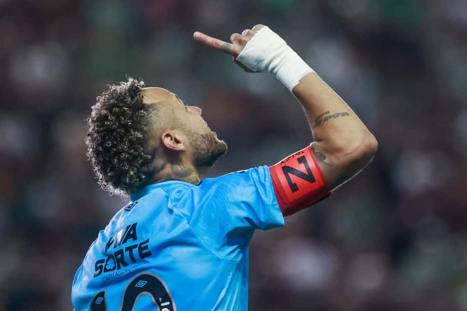 Neymar acumula 29 jogos e 12 gols com a camisa do Santos nesta temporada. (Foto: Luiz Erbes/Agif/Gazeta Press)