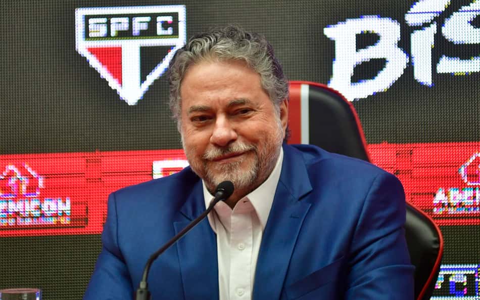 Julio Casares, presidente do São Paulo (Foto: Eduardo Carmim/Photo Premium/Gazeta Press)