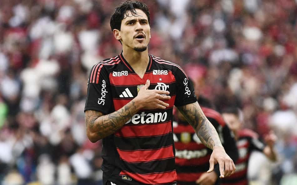 Pedro em campo pelo Flamengo (Foto: Alexandre Durão/Zimel Press/Gazeta Press)