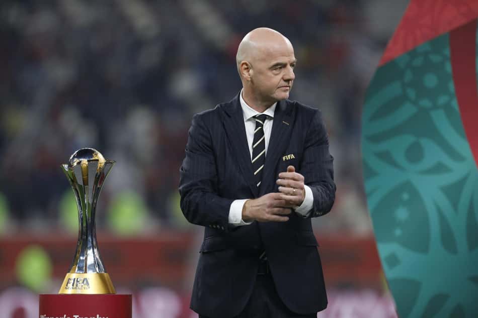 Gianni Infantino, presidente da Fifa (Foto: Ricardo Moreira/Zimel Press/Gazeta Press)