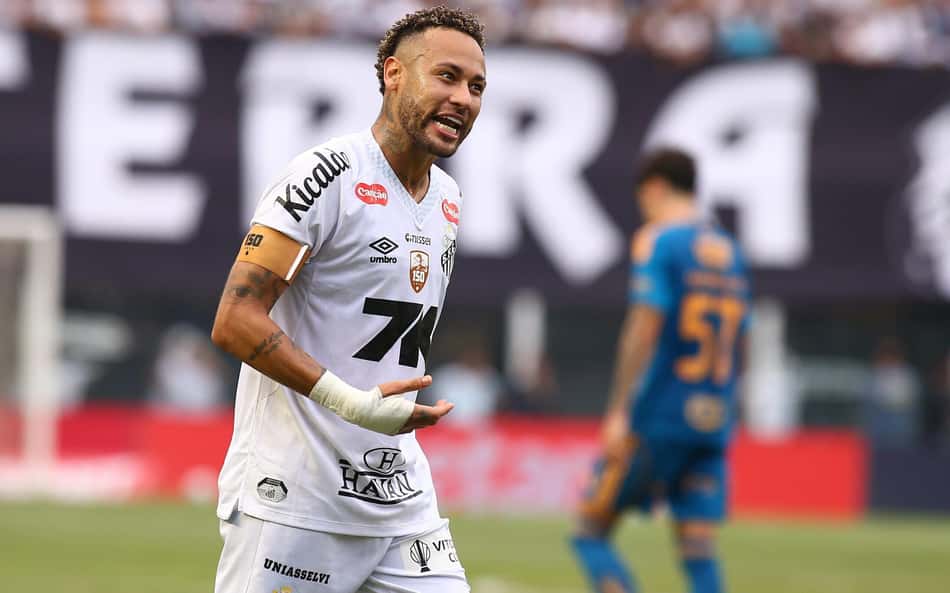 Neymar sofreu quatro lesões nesta temporada. (Foto: JHONY INACIO/AGENCIA ENQUADRAR)