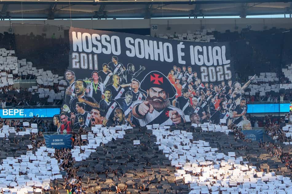 Mosaico torcida do Vasco
