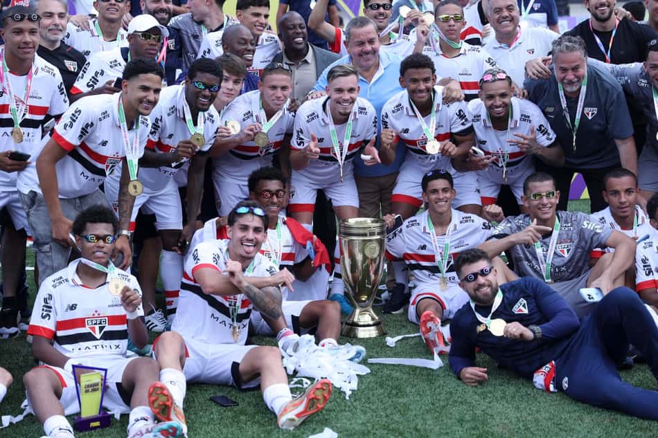 São Paulo campeão da Copinha 2025