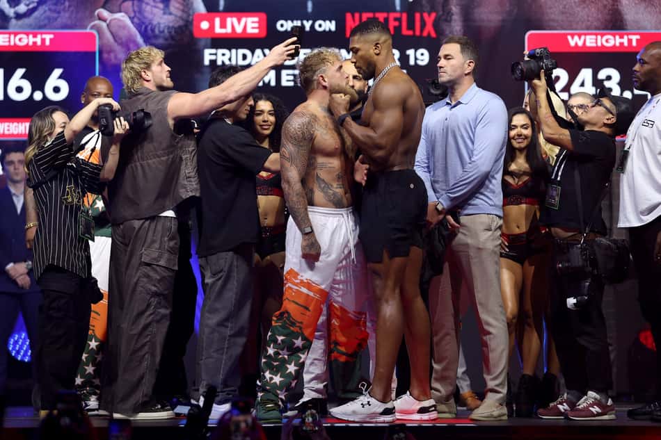 Jake Paul enfrenta Joshua (Foto: Divulgação/Netflix)