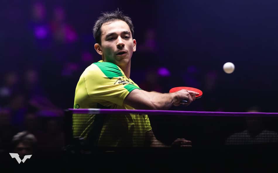 Veja os lances da eliminação de Hugo Calderano no WTT Finals