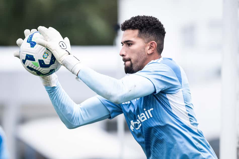 Léo Aragão, goleiro do Cruzeiro (Foto: Gustavo Aleixo/Cruzeiro)