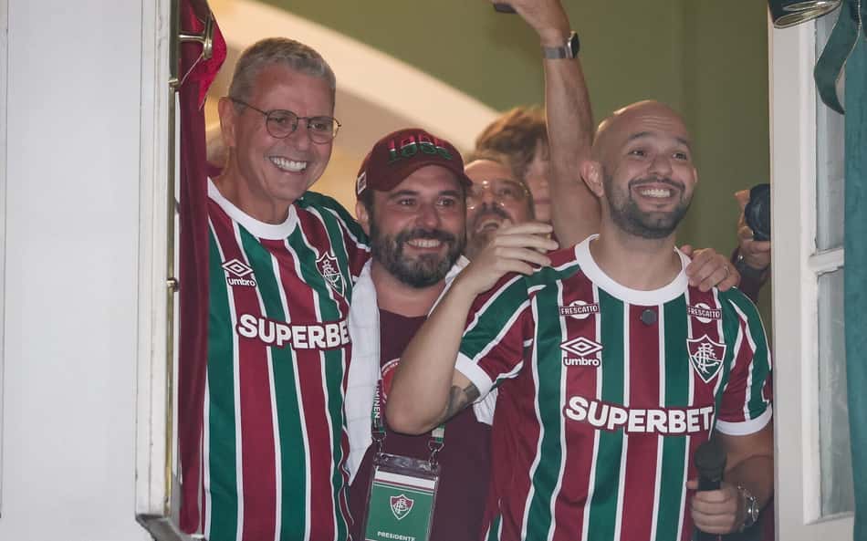 Mário Bittencourt se despede da presidência do Fluminense; Mattheus Montenegro toma posse