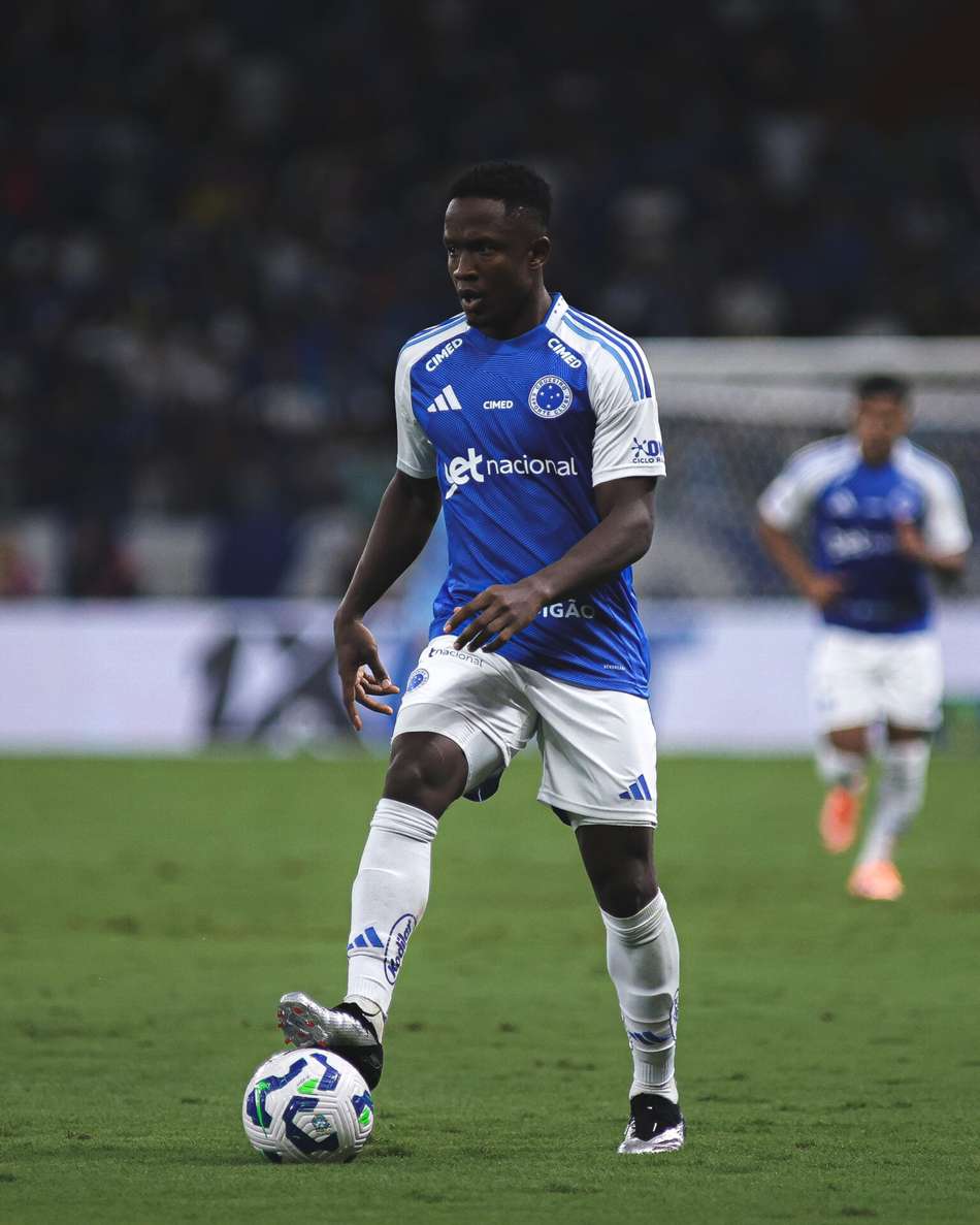 Sinisterra, jogador do Cruzeiro (Foto: Gustavo Aleixo/Cruzeiro )