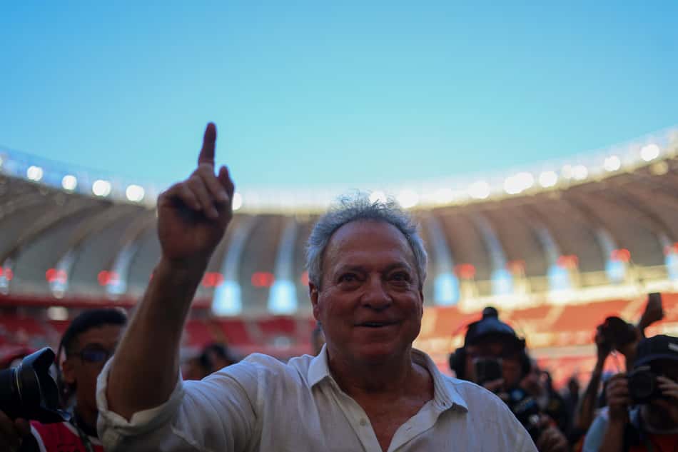 Abel Braga, técnico do Internacional