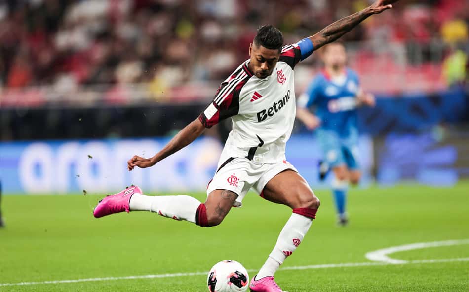 Bruno Henrique em Cruz Azul x Flamengo (Foto: Gilvan de Souza/Flamengo)