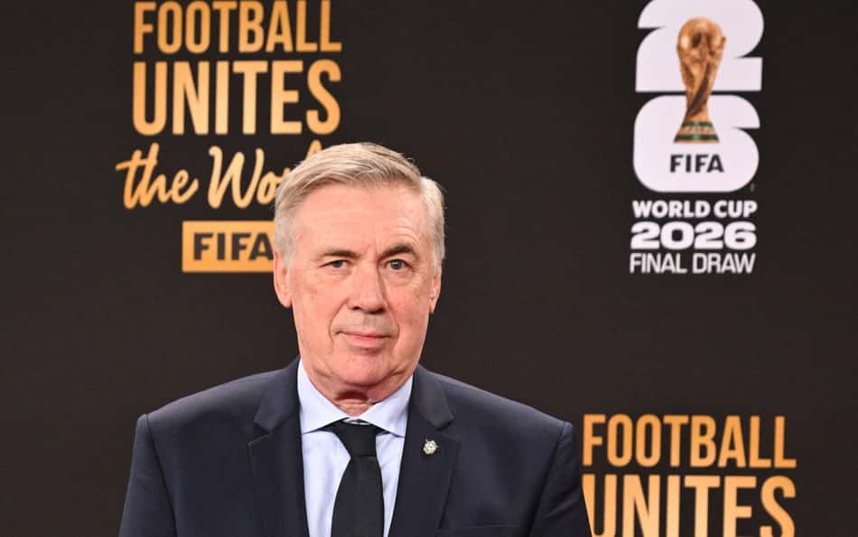 Ancelotti evita projeções antes do sorteio da Copa, mas afirma: 'Brasil vai competir'