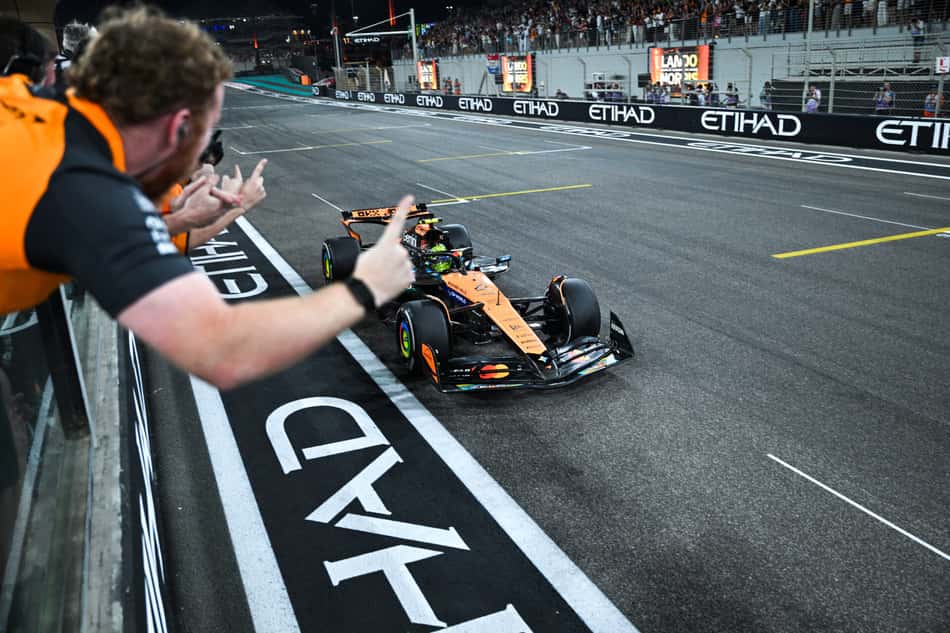 Lando Norris é campeão da F1 (Foto: Andrej ISAKOVIC / POOL / AFP)