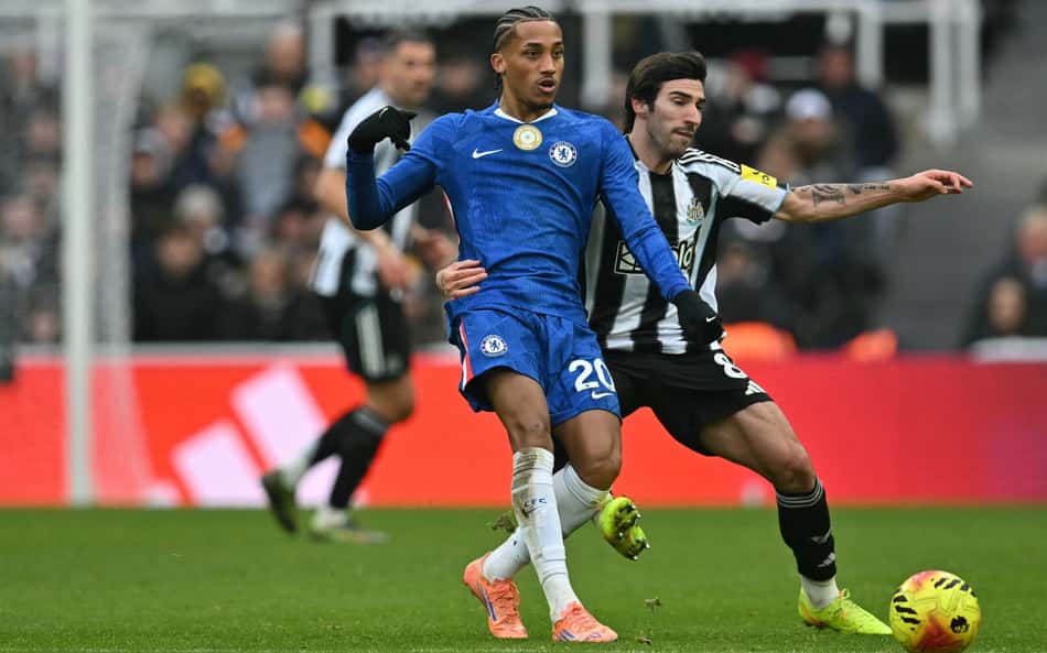 João Pedro foi um dos destaques do Chelsea na partida (Foto: ANDY BUCHANAN / AFP)