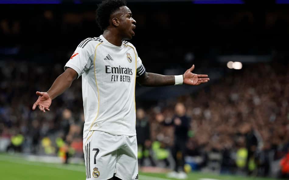 Post enigmático de Vini Jr reacende rumores de saída do Real Madrid