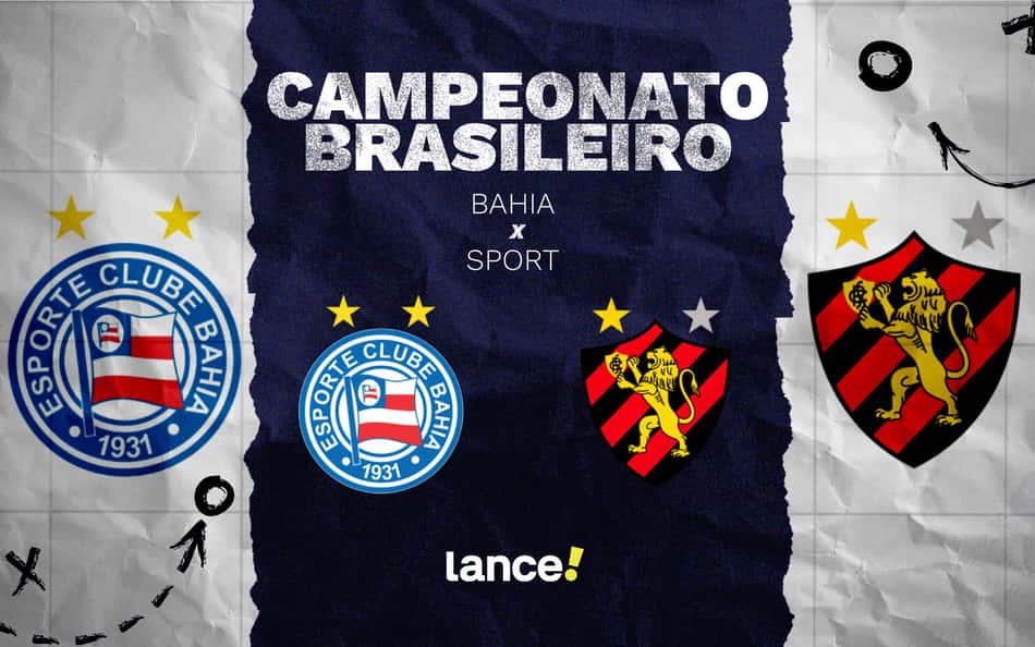 Bahia e Sport se enfrentam nesta quarta (Foto: arte / Lance!)