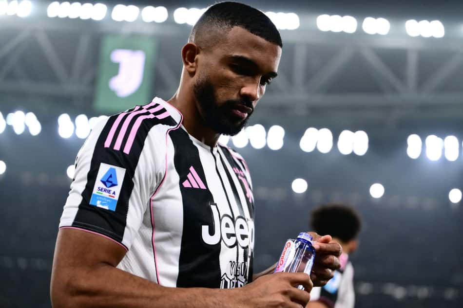 Bremer na vitória da Juventus sobre a Roma, pelo Campeonato Italiano