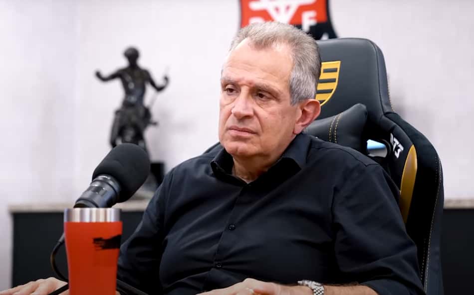 BAP durante entrevista à Flamengo TV (Foto: Reprodução)