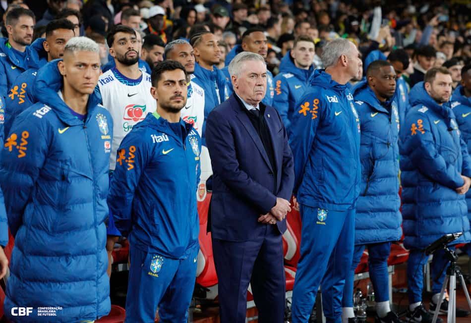 Carlo Ancelotti na Seleção Brasileira