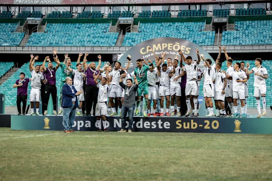 O Ceará foi campeão da Copa do Nordeste sub-20 (Foto: Wellerson Gomes/Ceará SC)