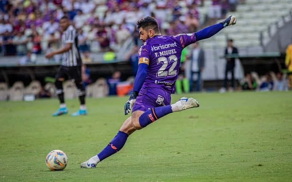 Fernando Miguel defendeu o Ceará por duas temporadas (Foto: Gabriel Silva/Ceará SC)