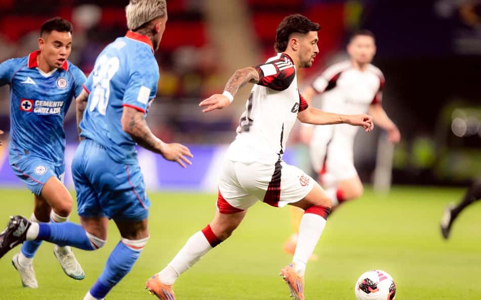Veja os gols de Flamengo x Cruz Azul