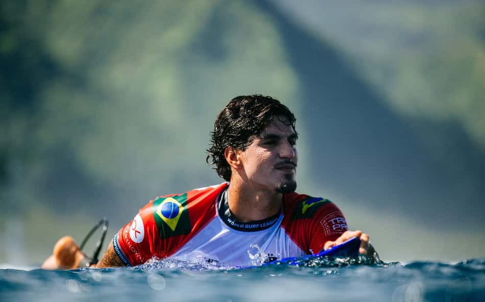 Gabriel Medina em Teahupo, Taiti (Foto: Ed Sloane/World Surf League)
