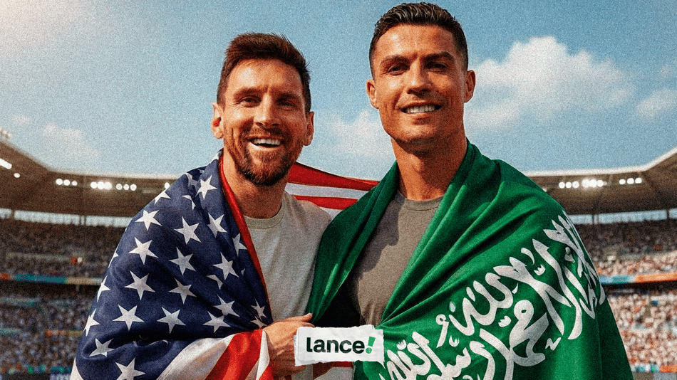 Messi e Cristiano Ronaldo deixaram a Europa e optaram por mercados alternativos, como Estados Unidos e Arábia Saudita, respectivamente
