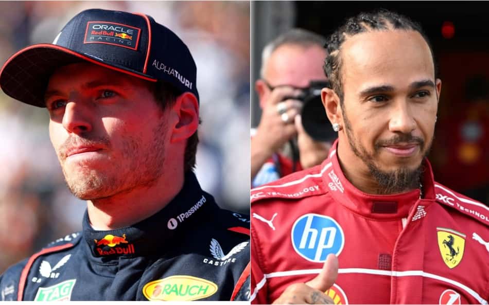 Max Verstappen e Lewis Hamilton Fórmula 1