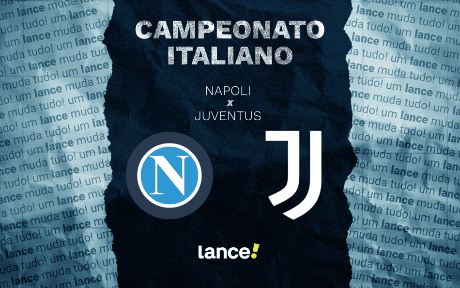 Napoli x Juventus pela 15ª rodada do Campeonato Italiano (Arte: Lance!)