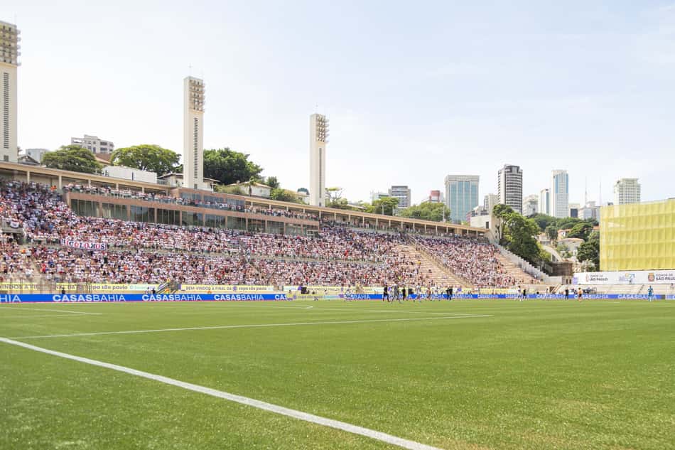 Pacaembu é o palco da final da Copinha (Foto: Rebeca Reis/Agência Paulistão)