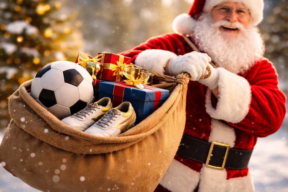 Papai Noel Corinthians, São Paulo, Palmeiras e Santos