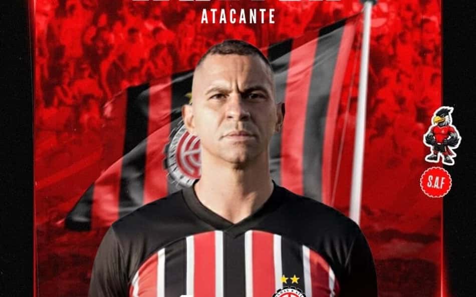 Walter é anunciado pelo Atlético de Algoinhas (Foto: divulgação)