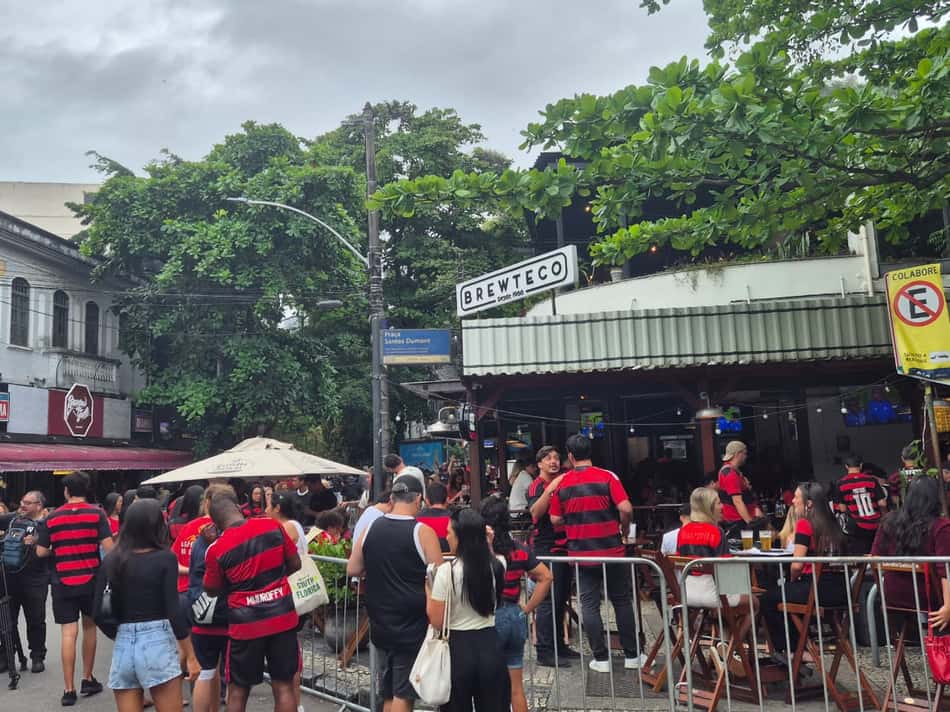 Torcida Flamengo Gávea