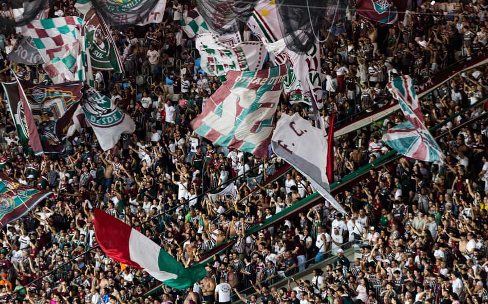 Torcida do Flumiense no Maracanã