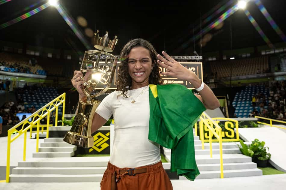 Rayssa Leal é tetracampeã do Super Crown (Foto: Pablo Vaz)