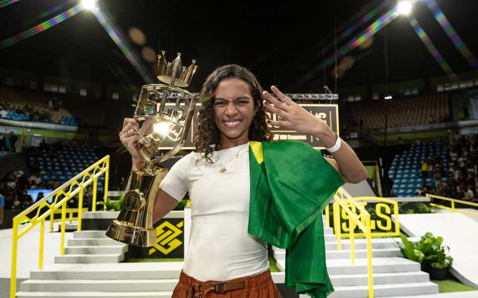 Rayssa Leal é tetracampeã do Super Crown (Foto: Pablo Vaz)
