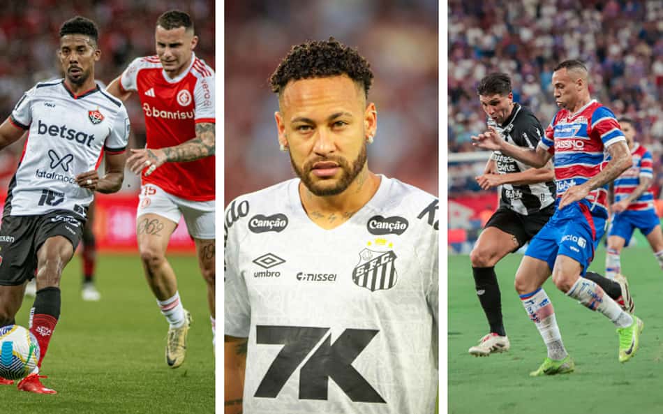 Vitória Internacional Santos Ceará Fortaleza Brasileirão rebaixamento