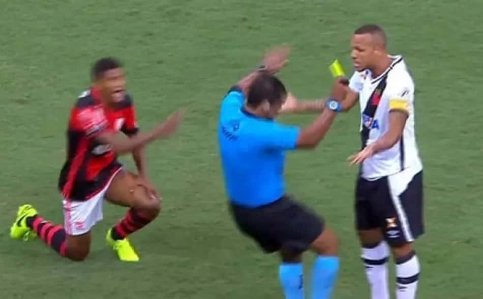 Índio se envolveu em treta com Luís Fabiano em 2017 (Foto: Reprodução)