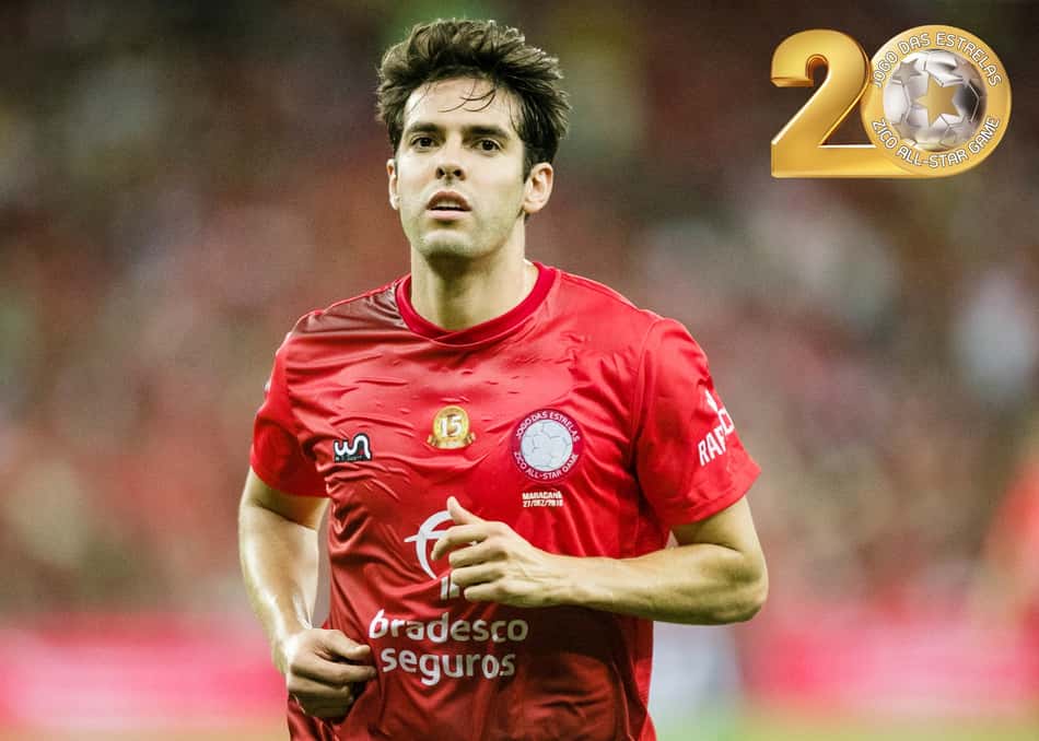 Kaká participa do Jogo das Estrelas de Zico (Foto: Ricardo Murdocco/JDE)
