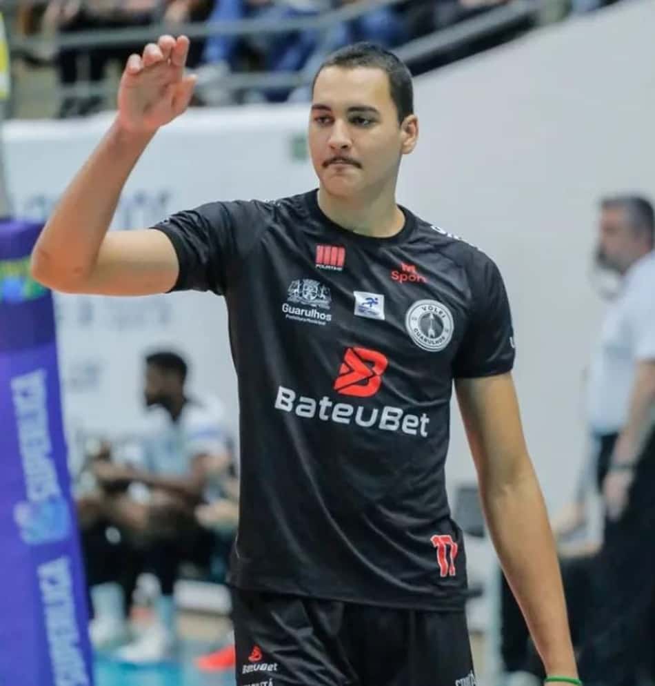 Bryan Lucas, o destaque do Guarulhos na Superliga 2025/26 (Foto: Repordução/Instagram)
