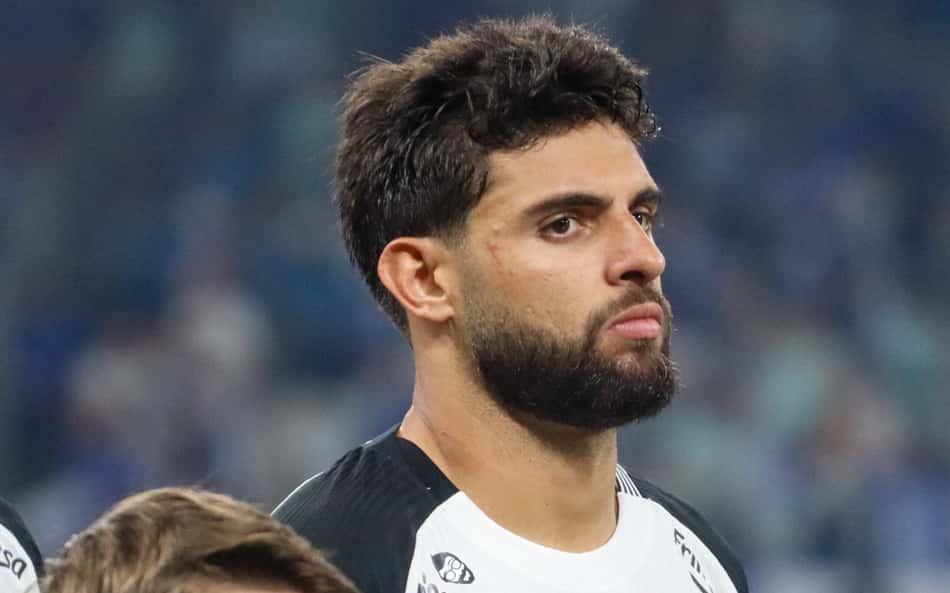 Yuri Alberto em Cruzeiro x Corinthians pela semifinal da Copa do Brasil