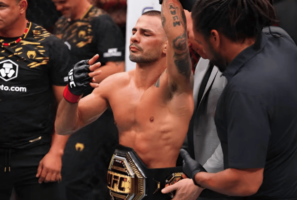 Pantoja pode repetir esta cena no UFC em maio (Foto: Reprodução/Instagram/Pantoja)
