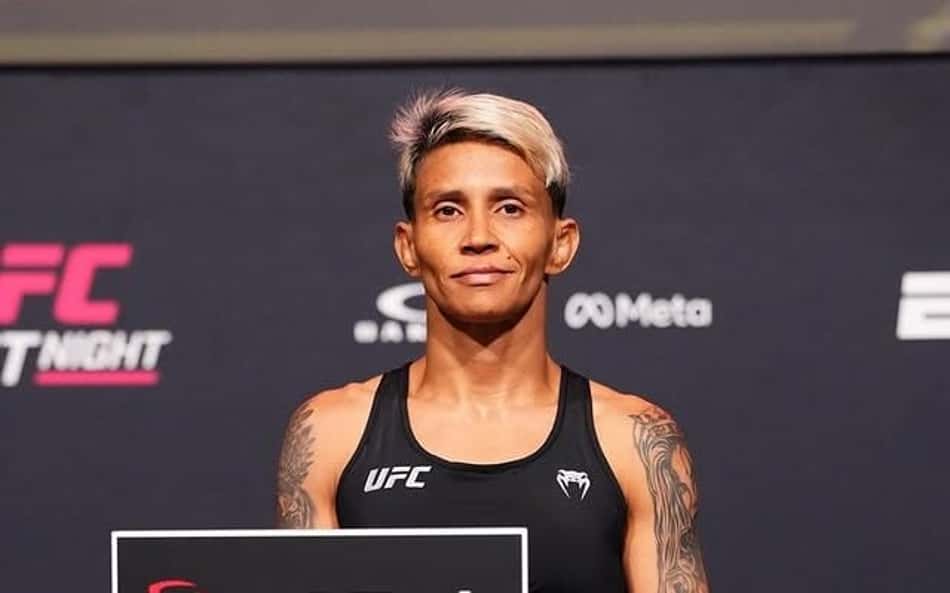 Amanda Lemos está fora do UFC deste sábado (Foto: Reprodução Instagram UFC Brasil)